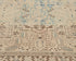 11 Ft Vintage Brown Persian Style Distressed Low Pile Wool Runner Rug